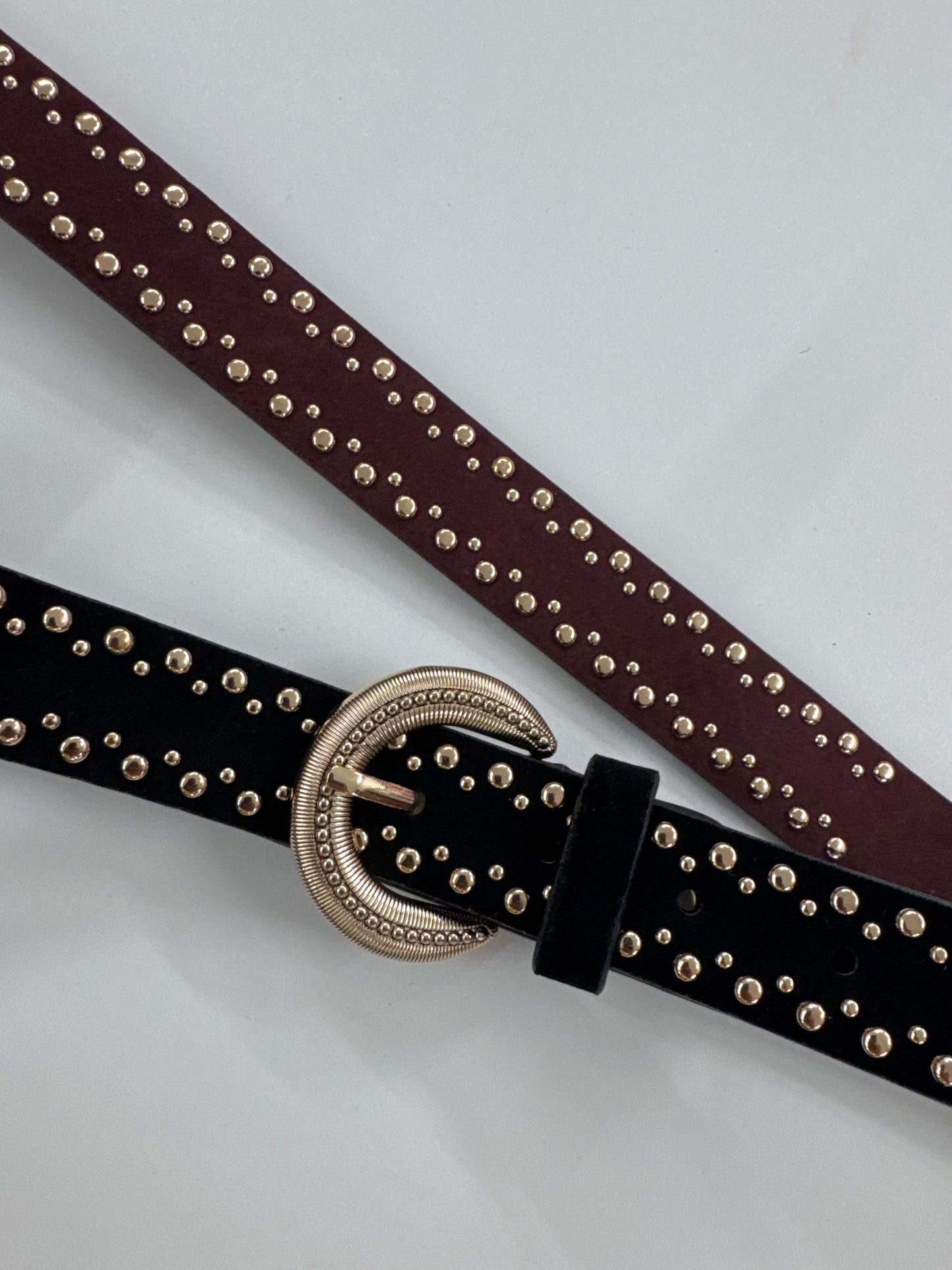 CINTURA BORCHIE ORO