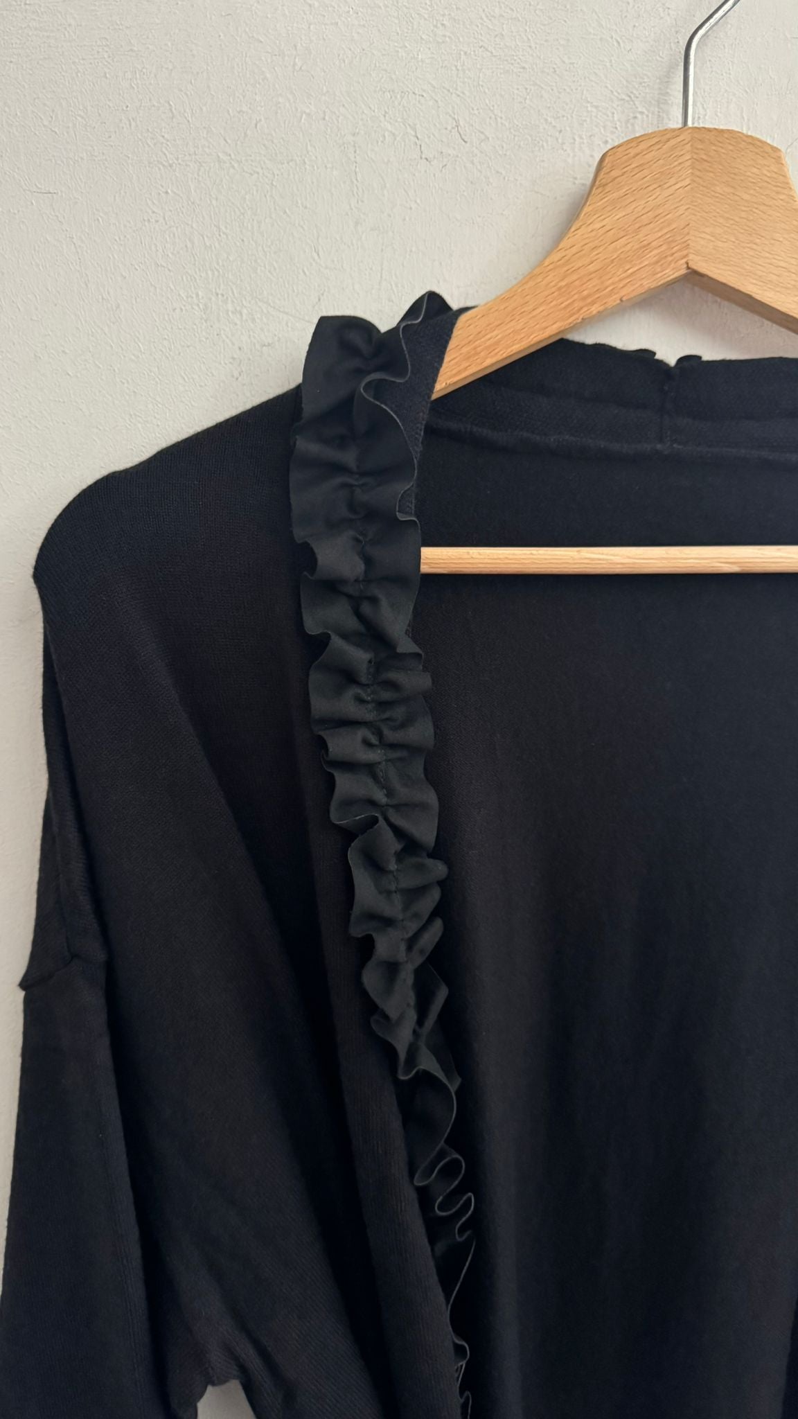 CARDIGAN CON ROUGE nero/cioccolato/caffè/grigio