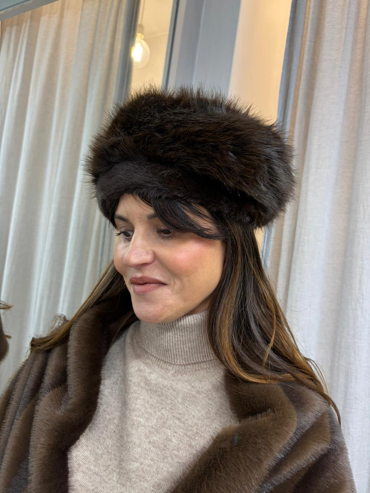 CAPPELLO ZARINA ECOPELLICCIA