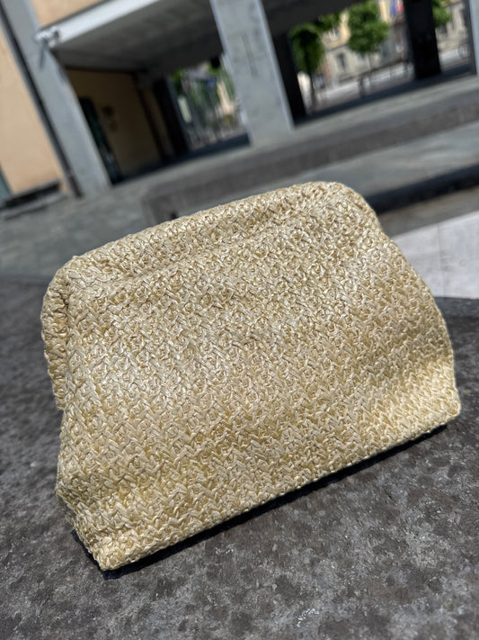 POCHETTE RAFFIA