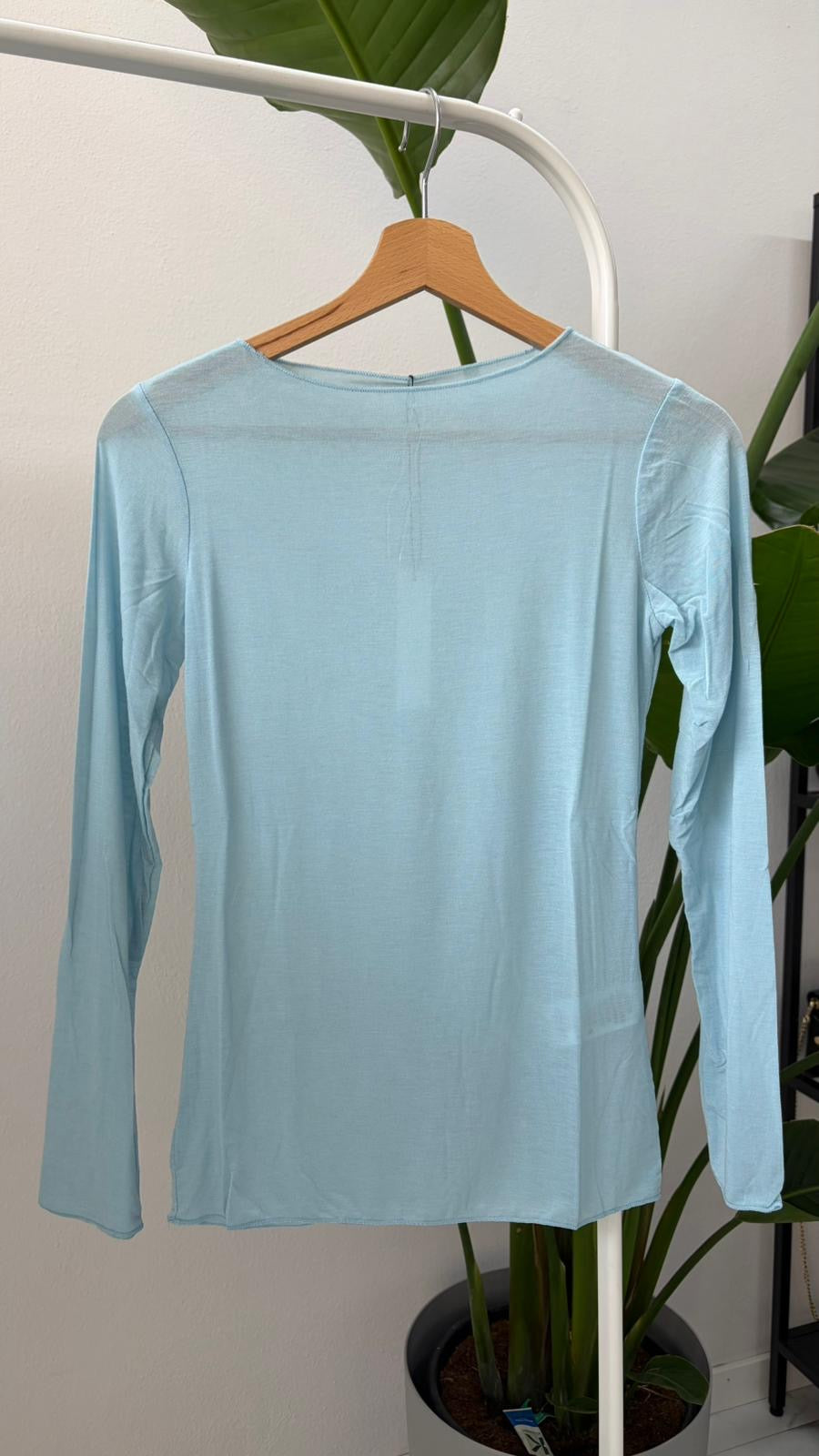 CASHMERINO GIROCOLLO blu/panna/giallo/azzurro/menta