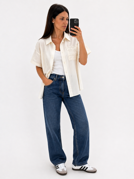 CAMICIA REGINA PANNA