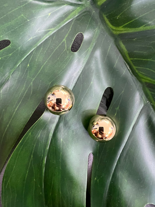 ORECCHINO ORO SFERA