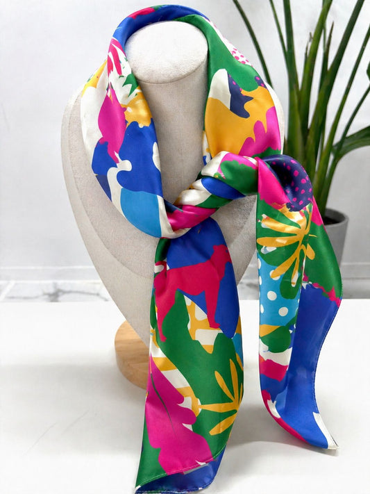 FOULARD JUNGLE POP