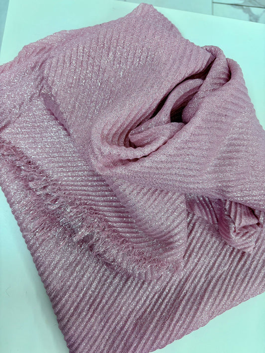 PASHMINA LUREX ROSA