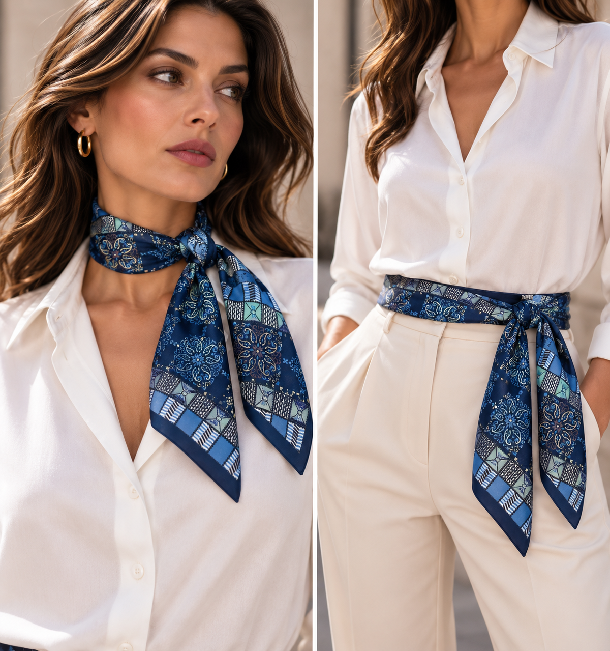 FOULARD MULTIUSO CRAVATTA
