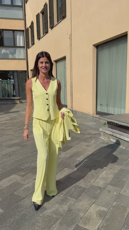 MARYLEY GILET CADY GIALLO